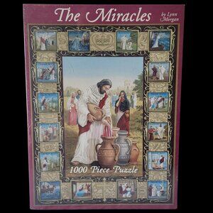 2005 White Mountain Puzzles 1000pc “The Miracles” by Lynn Morgan, Factory Sealed